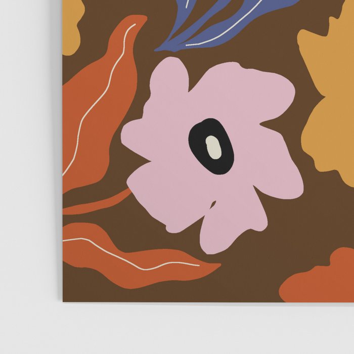 Abstract floral pattern  Poster Gallery Image 3