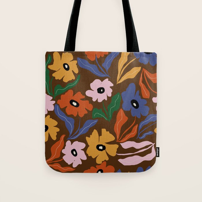 Abstract floral pattern  Tote Bag Gallery Image 1