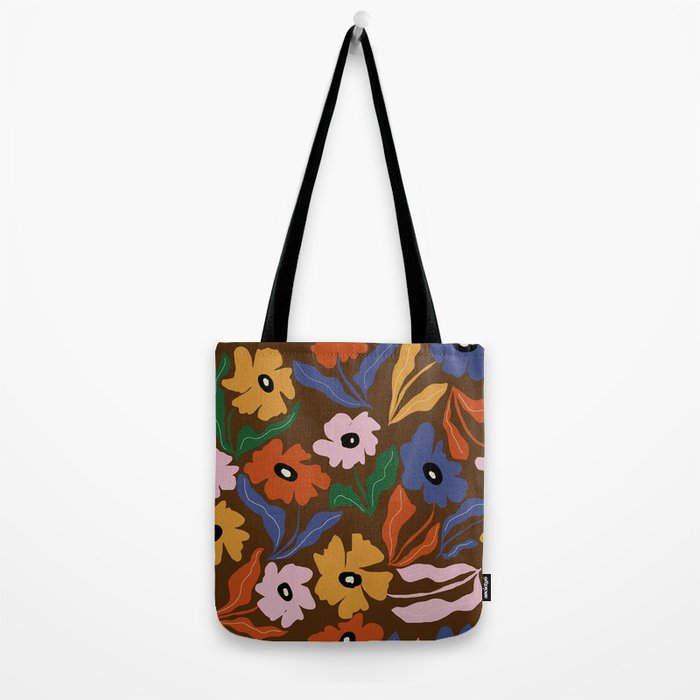 Abstract floral pattern  Tote Bag Gallery Image 2
