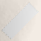 Pure White Solid Color Yoga Mat Gallery Image 1