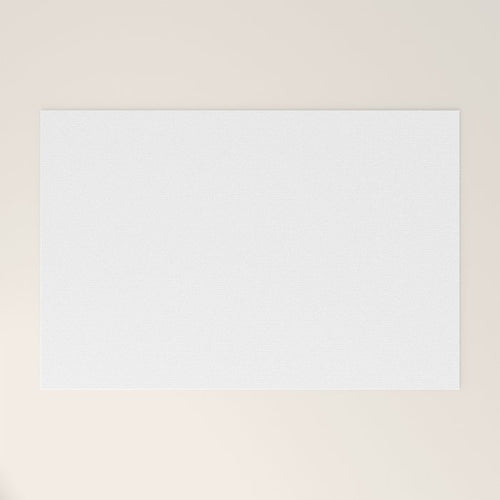 Pure White Solid Color Welcome Mat Gallery Image 1