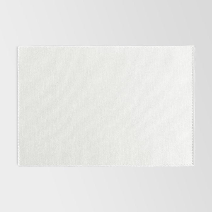 Pure White Solid Color Rug Gallery Image 2