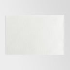 Pure White Solid Color Rug Gallery Image 2
