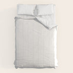 Pure White Solid Color Comforter Gallery Image 6
