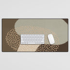 Modern Abstract Shapes #5 Desk Mat Gallery Image 1