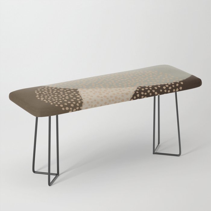 Modern Abstract Shapes #5 Bench Gallery Image 1