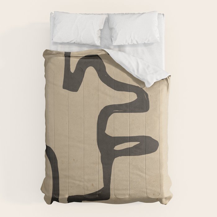 Abstract line art 118 Comforter Gallery Image 6