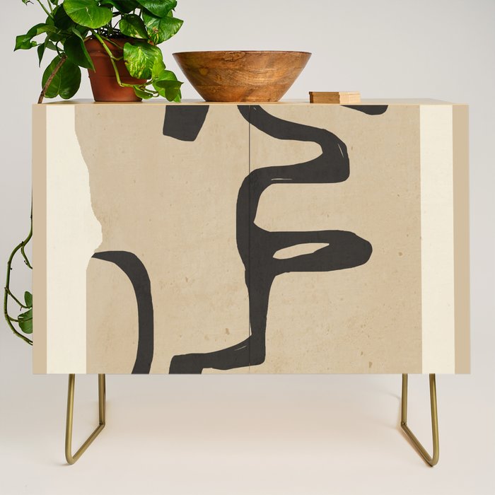 Abstract line art 118 Credenza Gallery Image 1