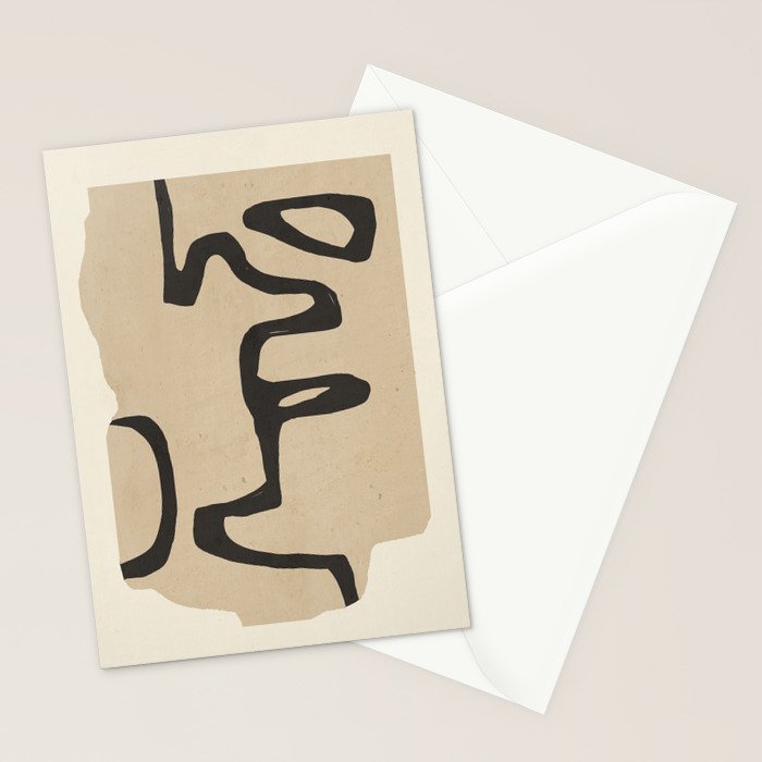 Abstract line art 118 Stationery Card Gallery Image 2