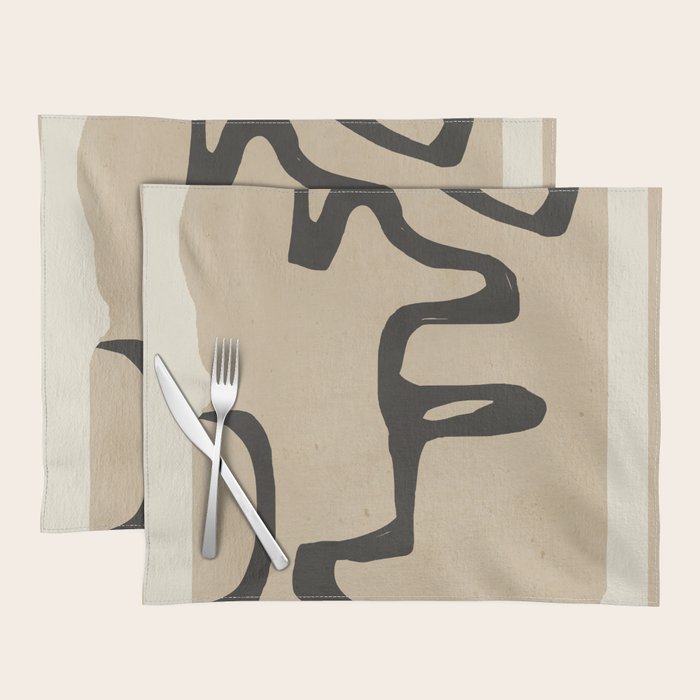 Abstract line art 118 Placemat Gallery Image 1