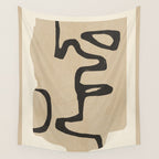 Abstract line art 118 Wall Tapestry Gallery Image 4