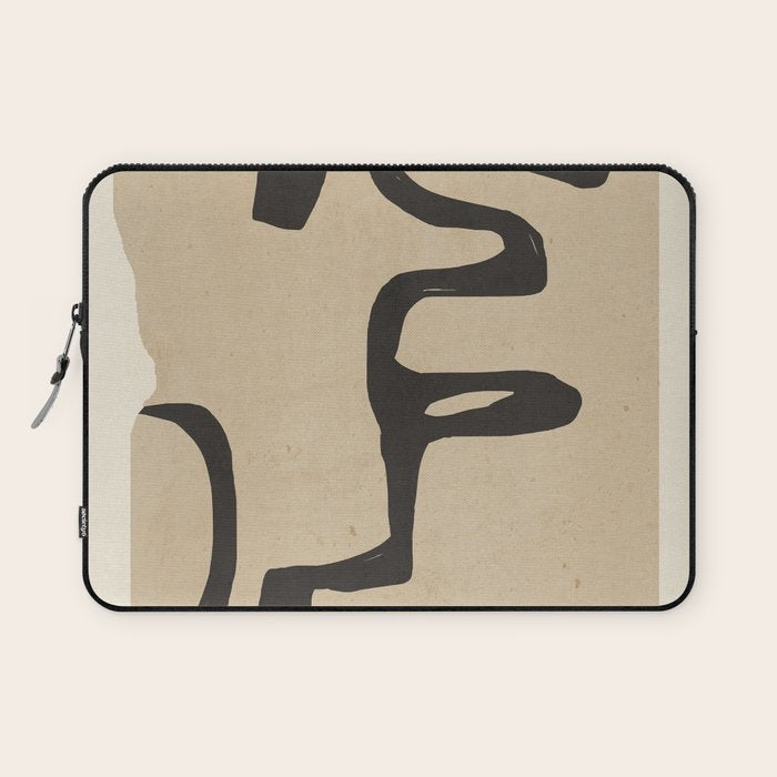 Abstract line art 118 Laptop Sleeve Gallery Image 1