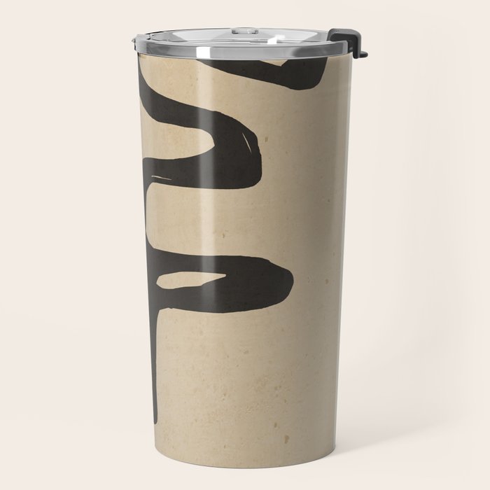 Abstract line art 118 Travel Mug Gallery Image 2
