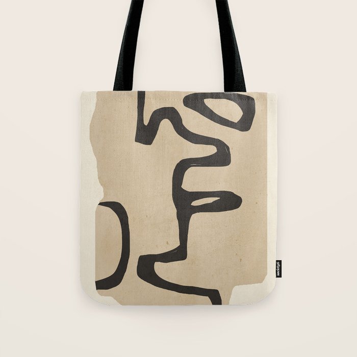 Abstract line art 118 Tote Bag Gallery Image 1