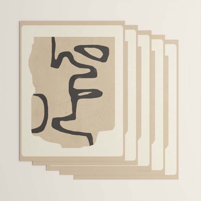 Abstract line art 118 Wrapping Paper Gallery Image 3