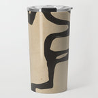 Abstract line art 118 Travel Mug Gallery Image 1