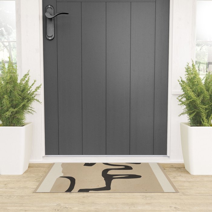 Abstract line art 118 Welcome Mat Gallery Image 3