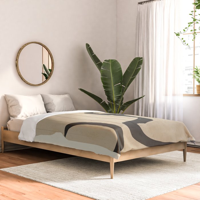 Abstract line art 118 Comforter Gallery Image 2