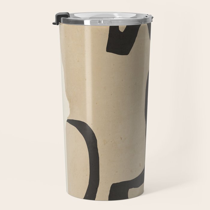 Abstract line art 118 Travel Mug Gallery Image 3