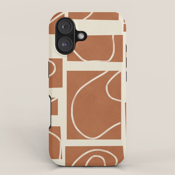 Abstract Pathways 6 iPhone Case Gallery Image 1