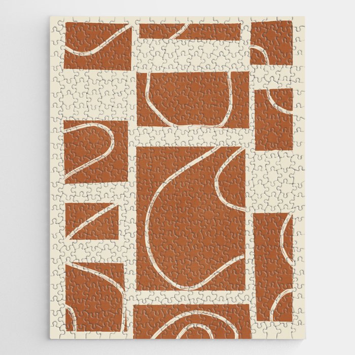 Abstract Pathways 6 Jigsaw Puzzle Gallery Image 1