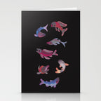 Salmon - dark Stationery Card Gallery Image 2
