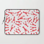 Watercolor Lobster Laptop Sleeve Gallery Image 1