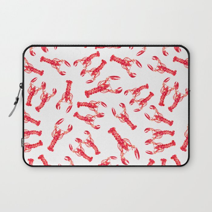 Watercolor Lobster Laptop Sleeve Gallery Image 1