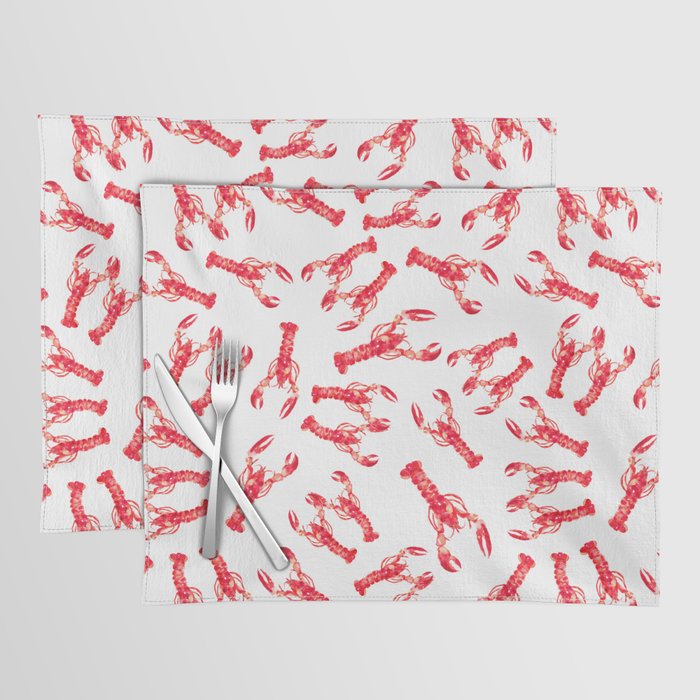 Watercolor Lobster Placemat Gallery Image 1