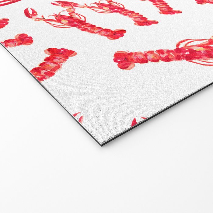 Watercolor Lobster Welcome Mat Gallery Image 2