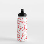 Watercolor Lobster Water Bottle Gallery Image 3