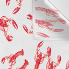Watercolor Lobster Wall Tapestry Gallery Image 3