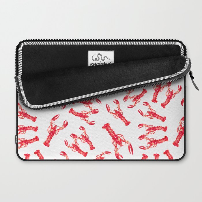 Watercolor Lobster Laptop Sleeve Gallery Image 2
