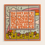 Have Empathy for Others Wood Wall Art Gallery Image 1