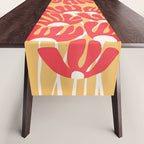 Fiery flowers Table Runner Gallery Image 1