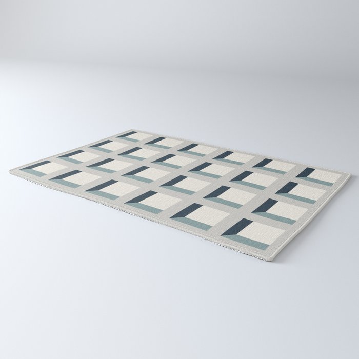 Minimalist 3D Pattern XI Rug Gallery Image 3