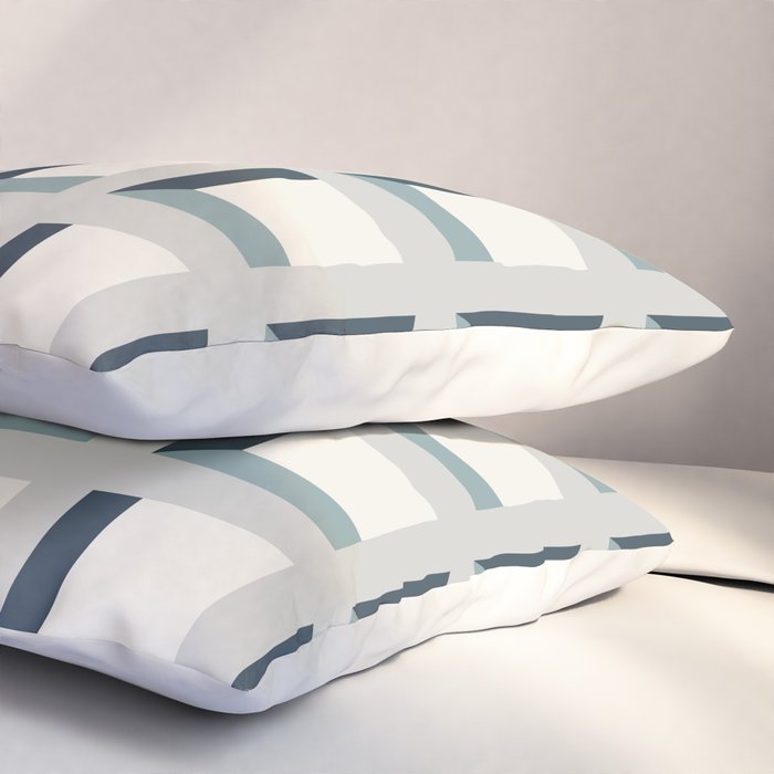 Minimalist 3D Pattern XI Pillow Sham Gallery Image 3