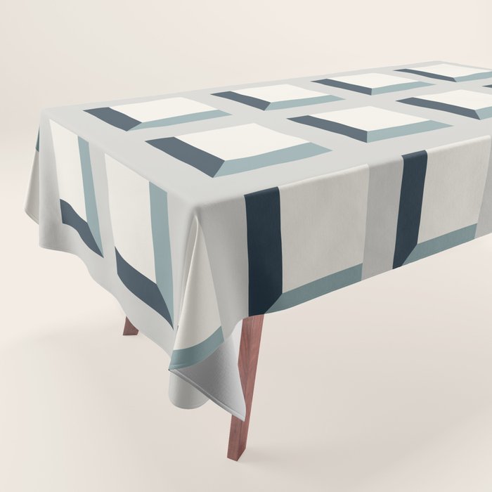 Minimalist 3D Pattern XI Tablecloth Gallery Image 1
