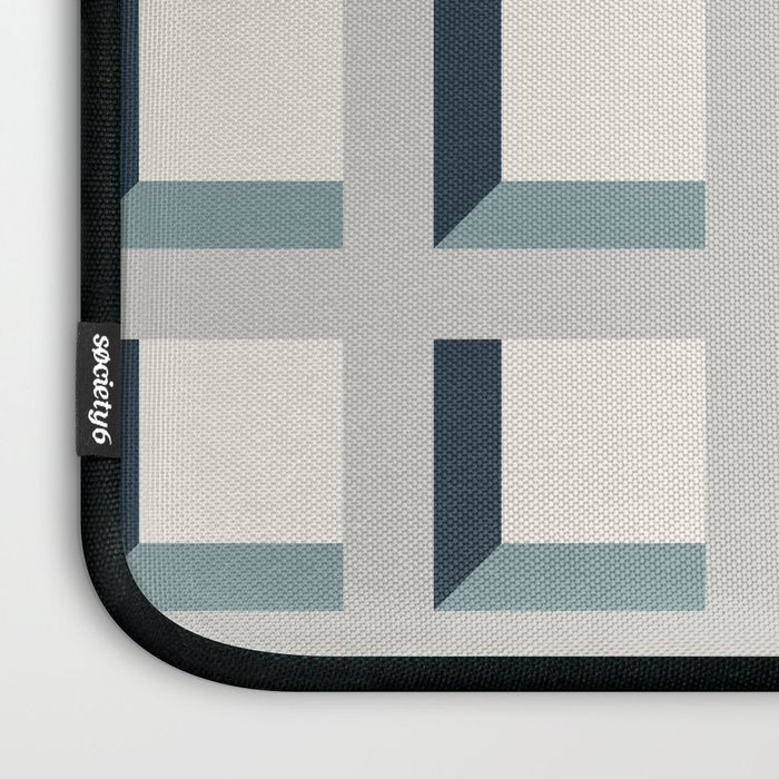 Minimalist 3D Pattern XI Laptop Sleeve Gallery Image 3