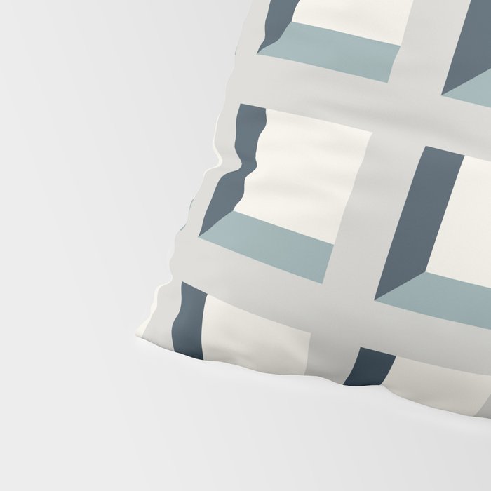 Minimalist 3D Pattern XI Pillow Sham Gallery Image 4