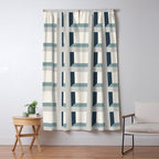 Minimalist 3D Pattern XI Window Curtain Gallery Image 5
