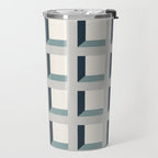 Minimalist 3D Pattern XI Travel Mug Gallery Image 2