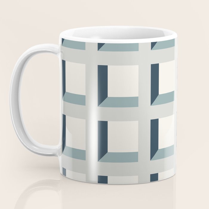 Minimalist 3D Pattern XI Coffee Mug Gallery Image 3