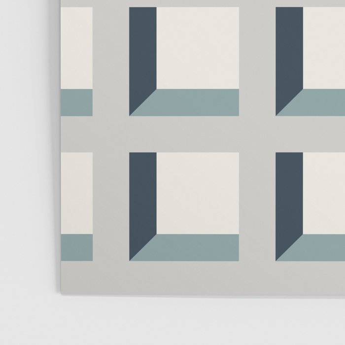 Minimalist 3D Pattern XI Poster Gallery Image 3