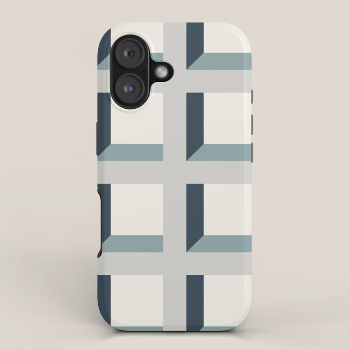 Minimalist 3D Pattern XI iPhone Case Gallery Image 1