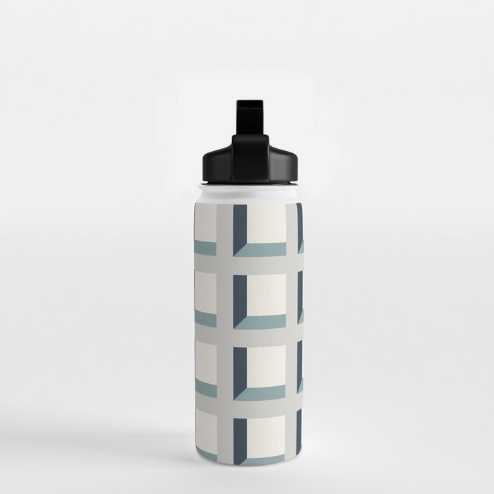 Minimalist 3D Pattern XI Water Bottle Gallery Image 2