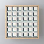 Minimalist 3D Pattern XI Mini Art Print Gallery Image 1
