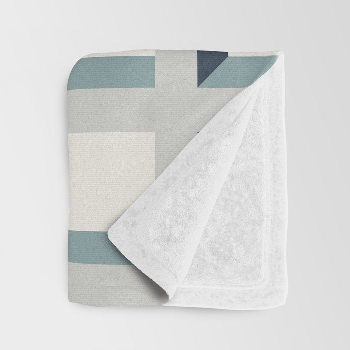 Minimalist 3D Pattern XI Throw Blanket Gallery Image 3