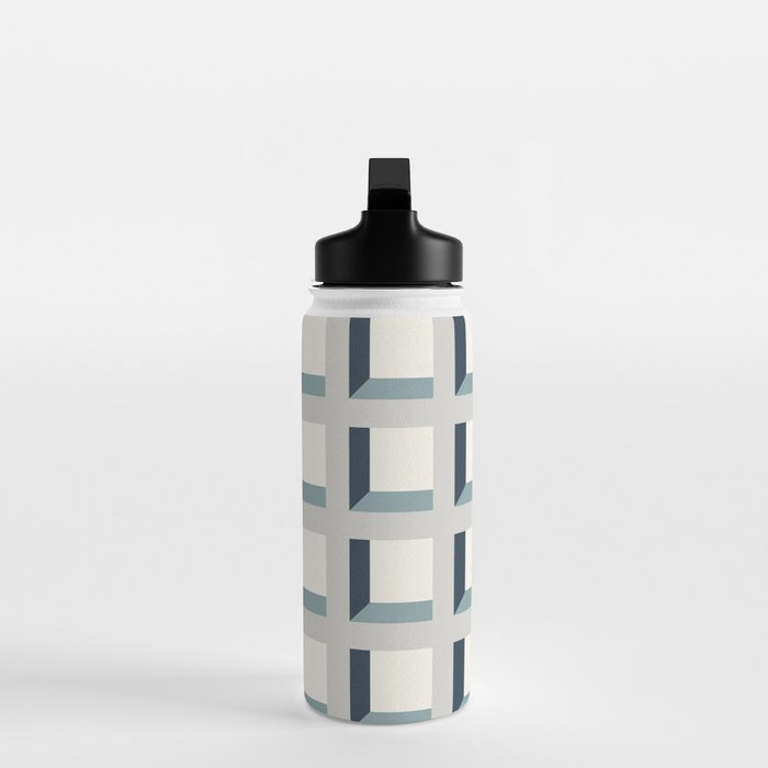 Minimalist 3D Pattern XI Water Bottle Gallery Image 3