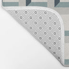 Minimalist 3D Pattern XI Bath Mat Gallery Image 2